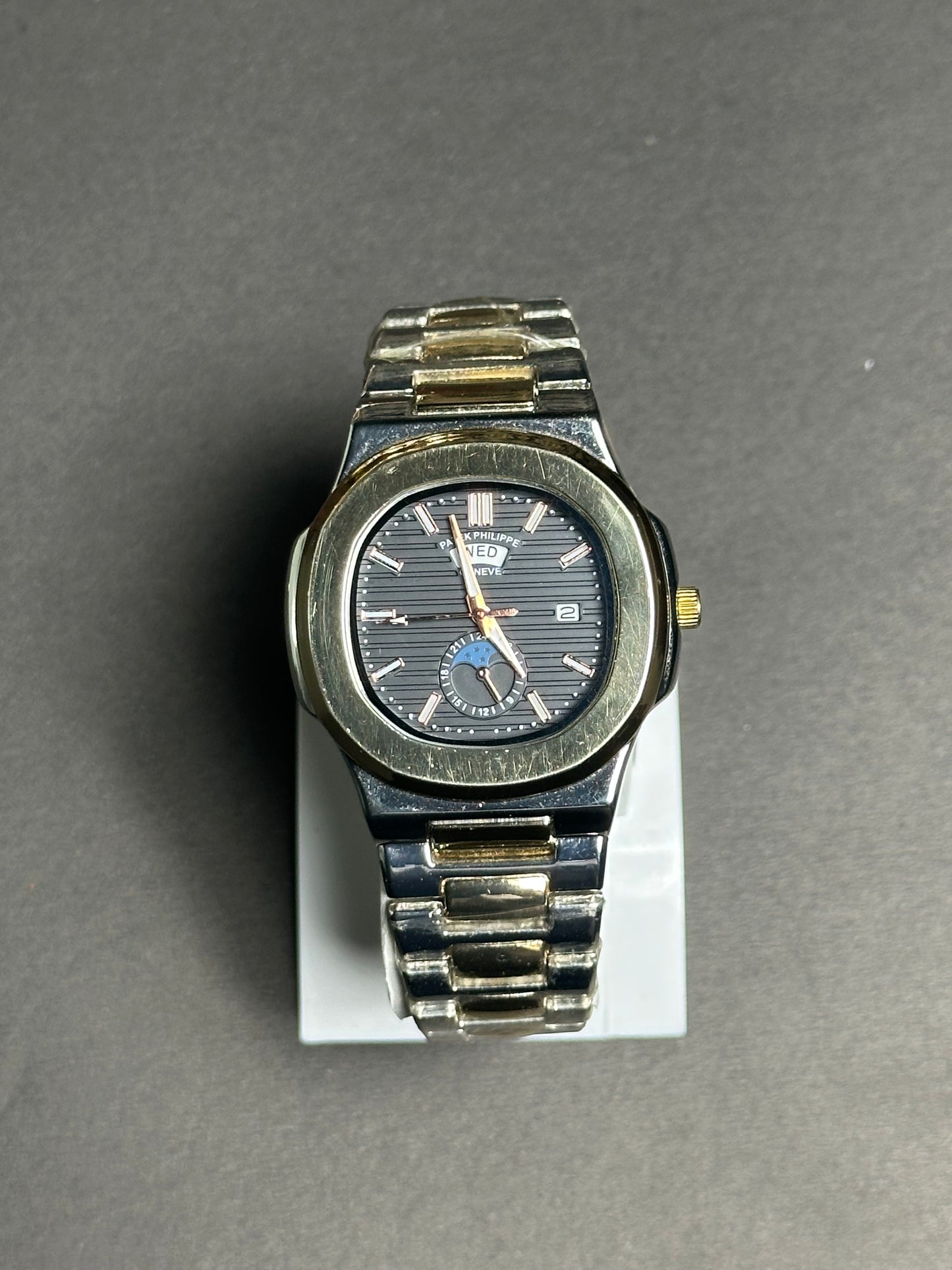Patek Philippe Nautilus - Gold-Silver mix Wrist Chain