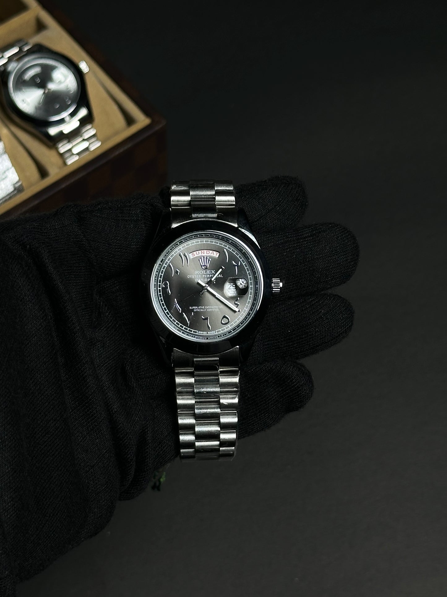 Rolex Arabic Dial - Day & Date