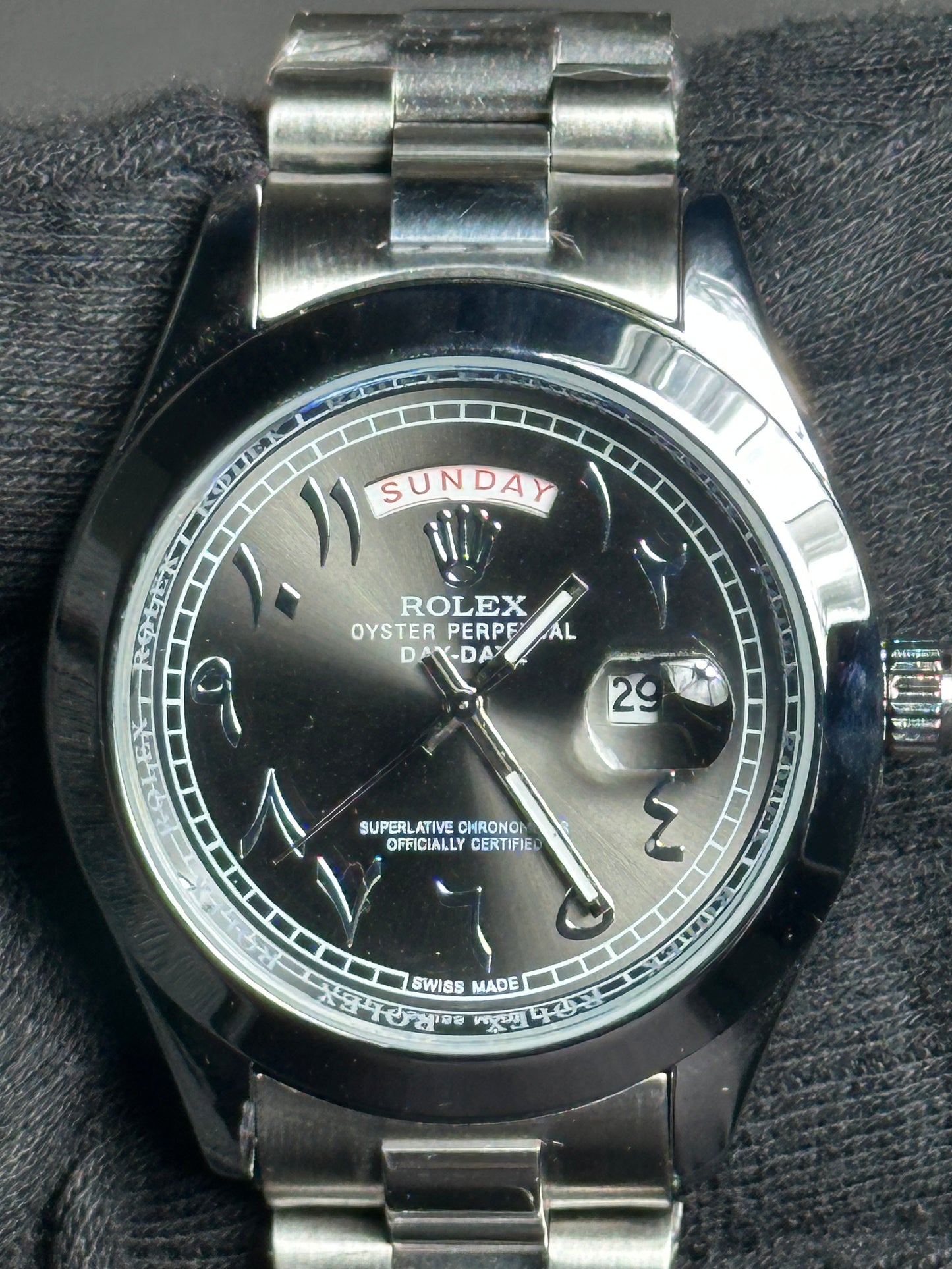 Rolex Arabic Dial - Day & Date