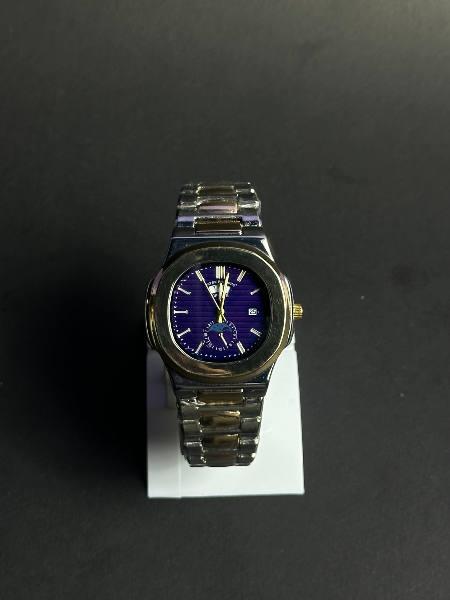 Patek Philippe Tiffany - Two Tone Chain | Blue Dial