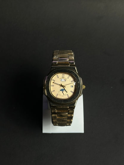 Patek Philippe Tiffany – Gold Chain, Gold Dial